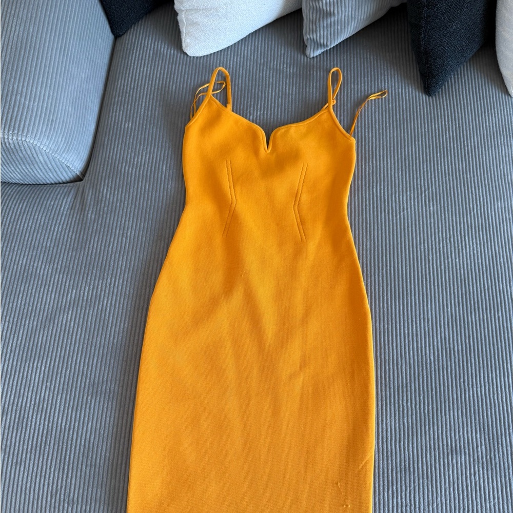 Never Worn! Elegant Orange Dress